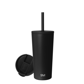 Personalized Simple Modern Classic 20 oz Tumbler with Straw and Flip Lid